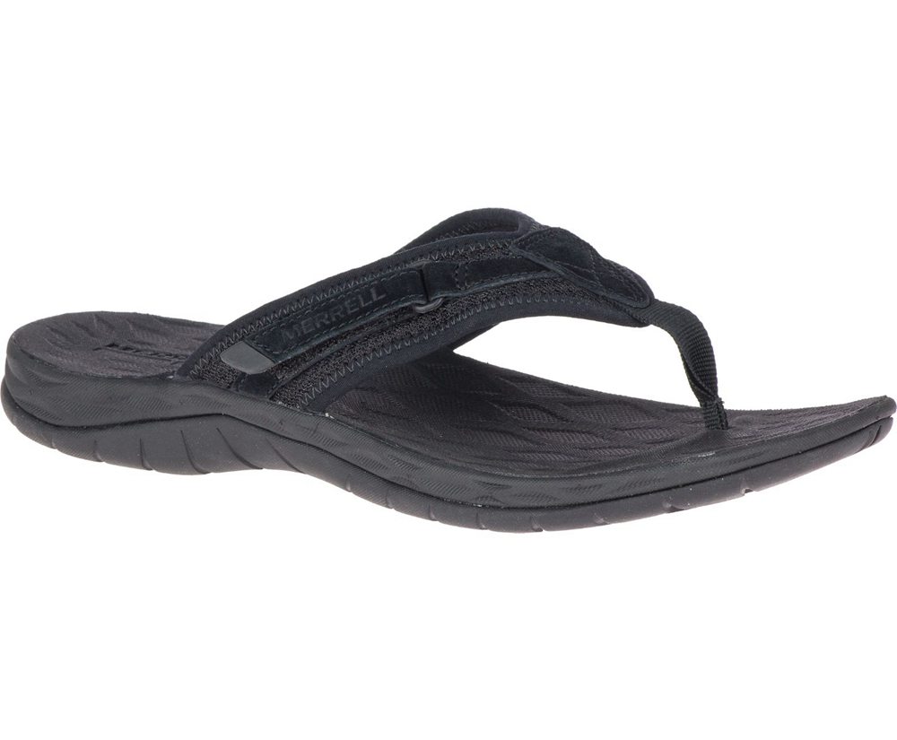 Sandalias Mujer - Merrell Siren 2 Flip - Negras - HFOC-89021